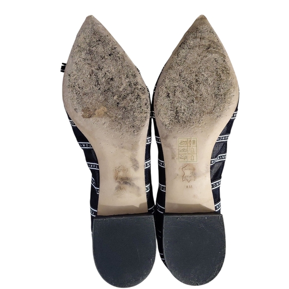 Tory Burch Penelope Navy Mesh Flats Size 8 - Picture 11 of 13